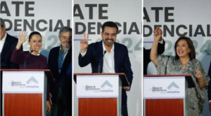 PRINCIPAL LOS CANDIDATOS A SU LLEGADA
