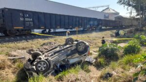 ROJA ASÍ TERMINÓ EL AUTO