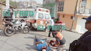 ROJA EL HERIDO SIENDO ATENDIDO