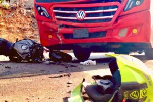roja el accidente