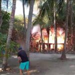 Incendio en Las Peñitas deja a mujer e hijos sin nada