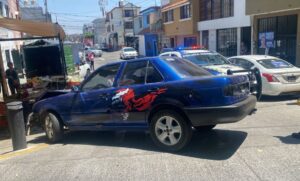 ROJA EL AUTO ROBADO