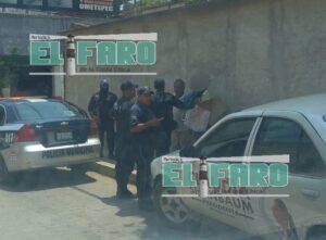 ROJA Enrique Baños siendo detenido