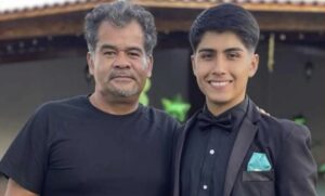 roja Luis Jara y su hijo Leonardo