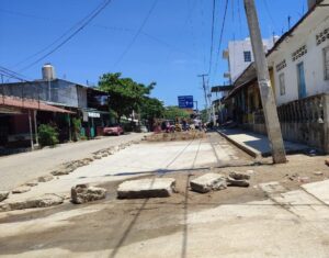 Marquelia Trabajos en calle Juárez