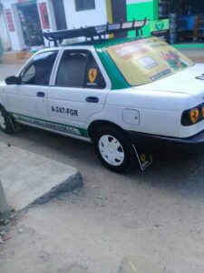 OME EL TAXI (FOTO ARCHIVO)