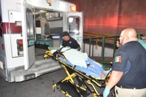 ROJA JOVEN HERIDO