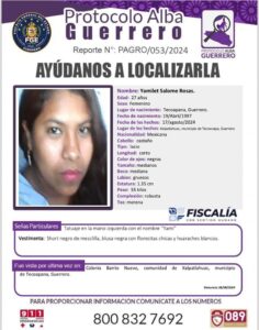 roja Yamilet Salome Rosas