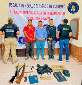 roja los detenidos
