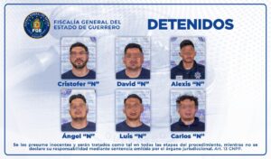 roja los detenidos