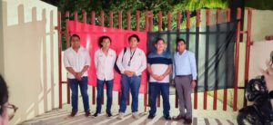 OME Los trabajadores iniciando la huelga (1)