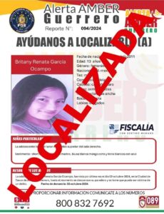ROJA LOCALIZADA