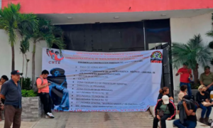 estado la manifestacion