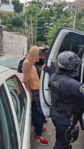 roja el detenido