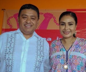 principal la legisladora y el alclade de marquelia
