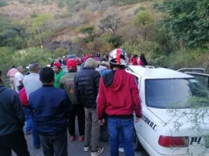 roja el accidente