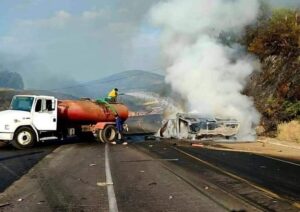 roja el accidente