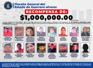 roja los desaparecidos