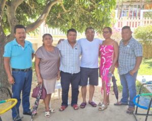 SAN LUIS EL ALCALDE CON LOS MAESTROS