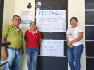 OME LOS TRABAJADORES DEL IEEJAG