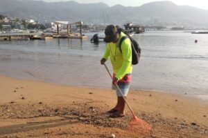 estado limpieza de playas