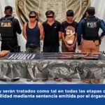 Detiene en flagrancia a 3 hombres; les asegura armas y droga