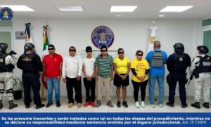 roja los detenidos