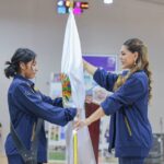 Evelyn abandera a 390 atletas para Olimpiada Conade