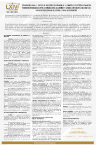 CONGRESO CONVOCATORIA