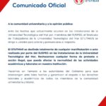 Cancelan clases en la UTMAR; alumnos piden resolver el problema