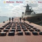 Marina Asegura 1.3 toneladas de cocaína en operación marítima
