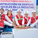 Coloca rector primera piedra en edificio de Facultad Medicina de la UAGro