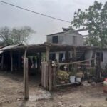 Cae rayo a señora que lavaba ropa bajo una tormenta eléctrica