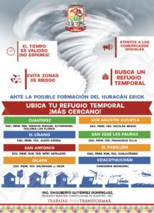 BOLETÍN CUAUTEPEC LISTA DE REFUGIOS