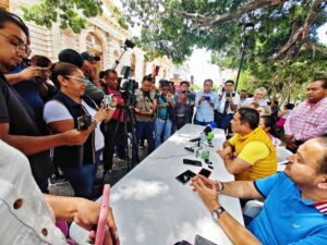 estado conferencia de prensa