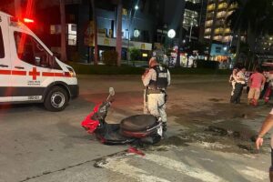 roja la moto