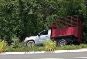 ROJA CAMIONETA DE LA BRONCA (2)