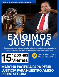 PRINCIPAL CONVOCAN A MARCHA