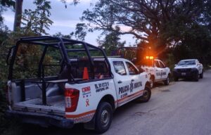 ROJA LA POLICÍA