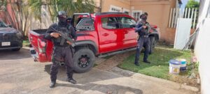 roja la camioneta