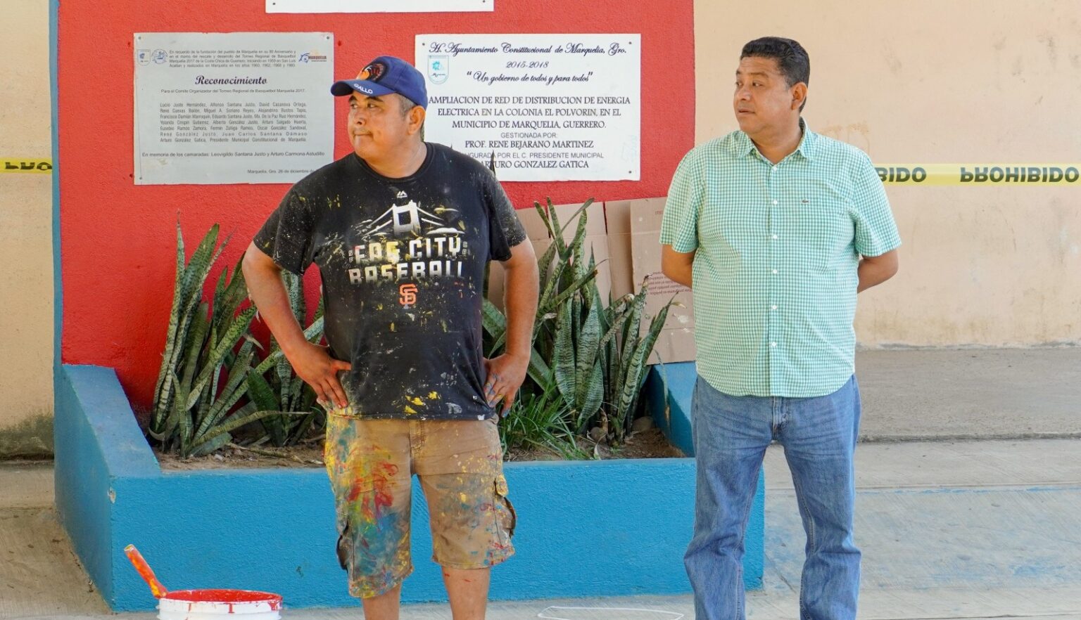 Rehabilitan cancha Benito Juárez de Marquelia - El Faro de la Costa Chica