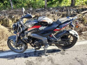 ROJA LA MOTOCICLETA