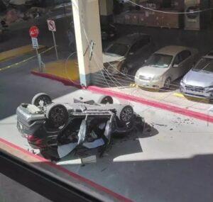 roja el accidente