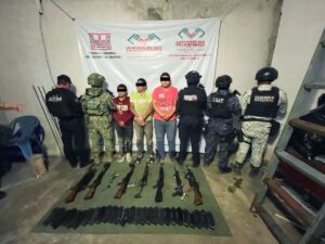 roja los detenidos