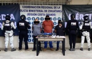 ROJA DECOMISO Y DETENIDOS