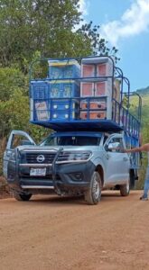 ROJA CAMIONETA DE LOS VENDEDORES (1)