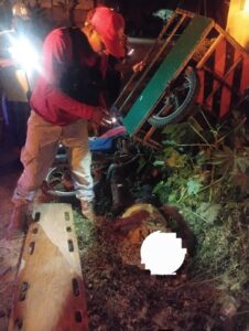 ROJA EL ACCIDENTE