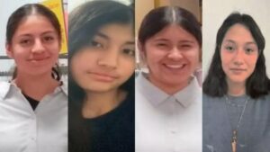 roja Citlali, Carmen, Marjorie y Airam