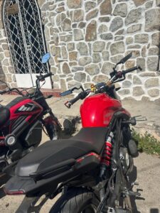 ROJA LA MOTO ROBADA