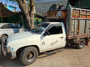 ROJA CAMIONETA INVOLUCRADA